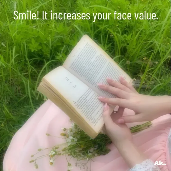 Quote by Areeba Khalid - Smile! It increases your face value. - Made using Quotes Creator App, Post Maker App