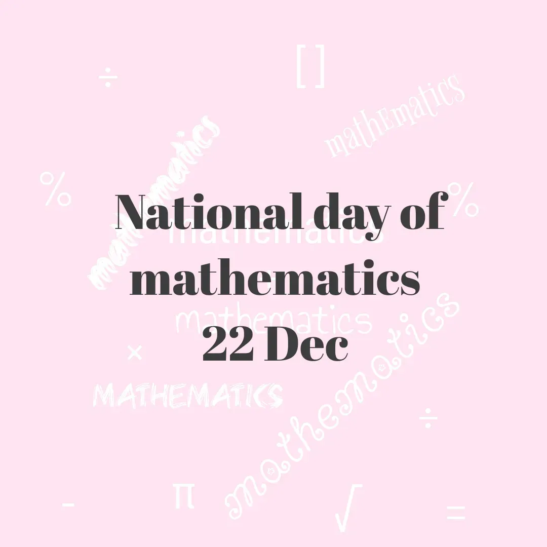 Quote by Radhe..💫 - mathematics ÷mathematics mathematics mathematics mathematics mathematics %  ÷×√+ π-%[]=National day of mathematics 
22 Dec  - Made using Quotes Creator App, Post Maker App