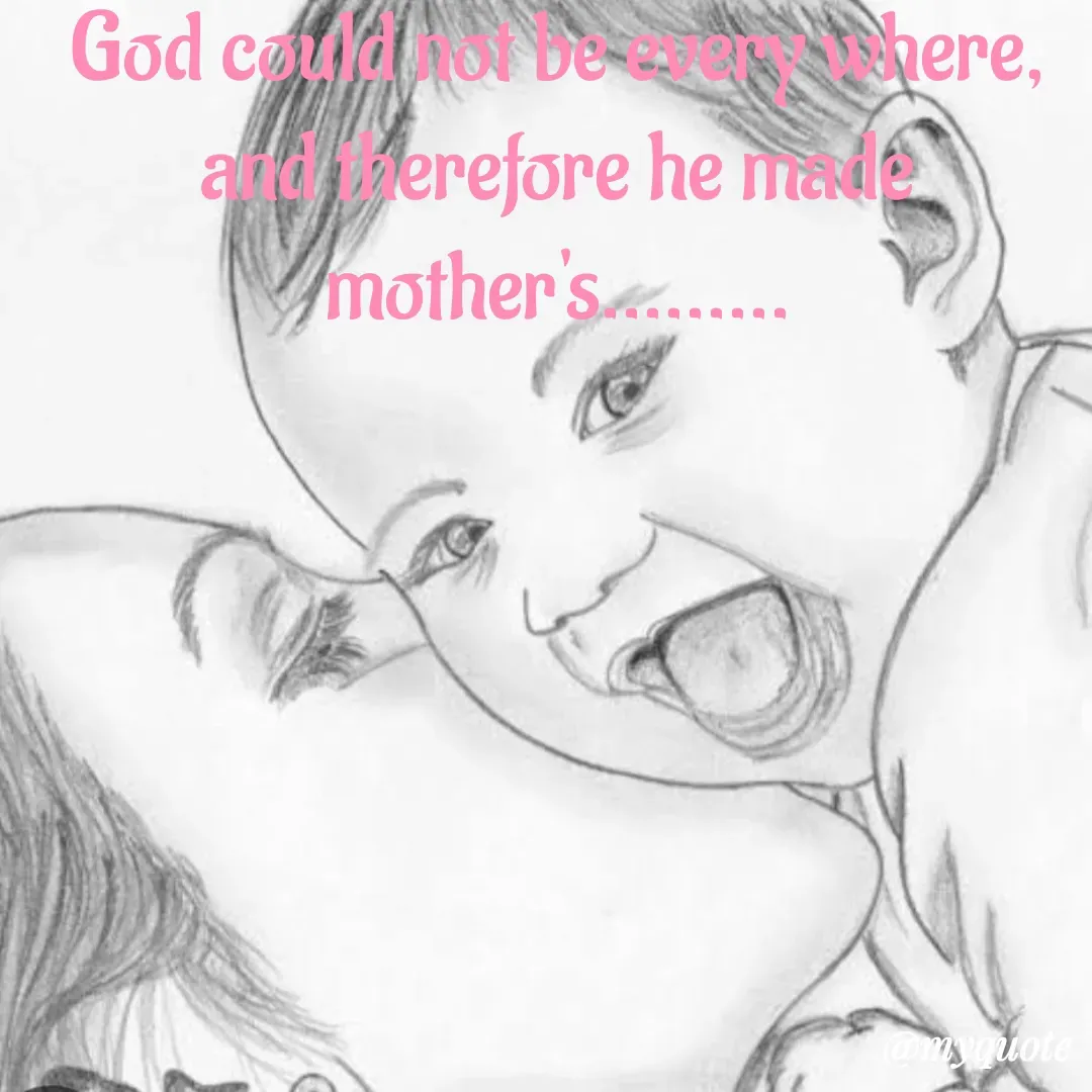 Quote by sundari.dream.quotes. - God could not be every where,
and therefore he made
mother's......... - Made using Quotes Creator App, Post Maker App