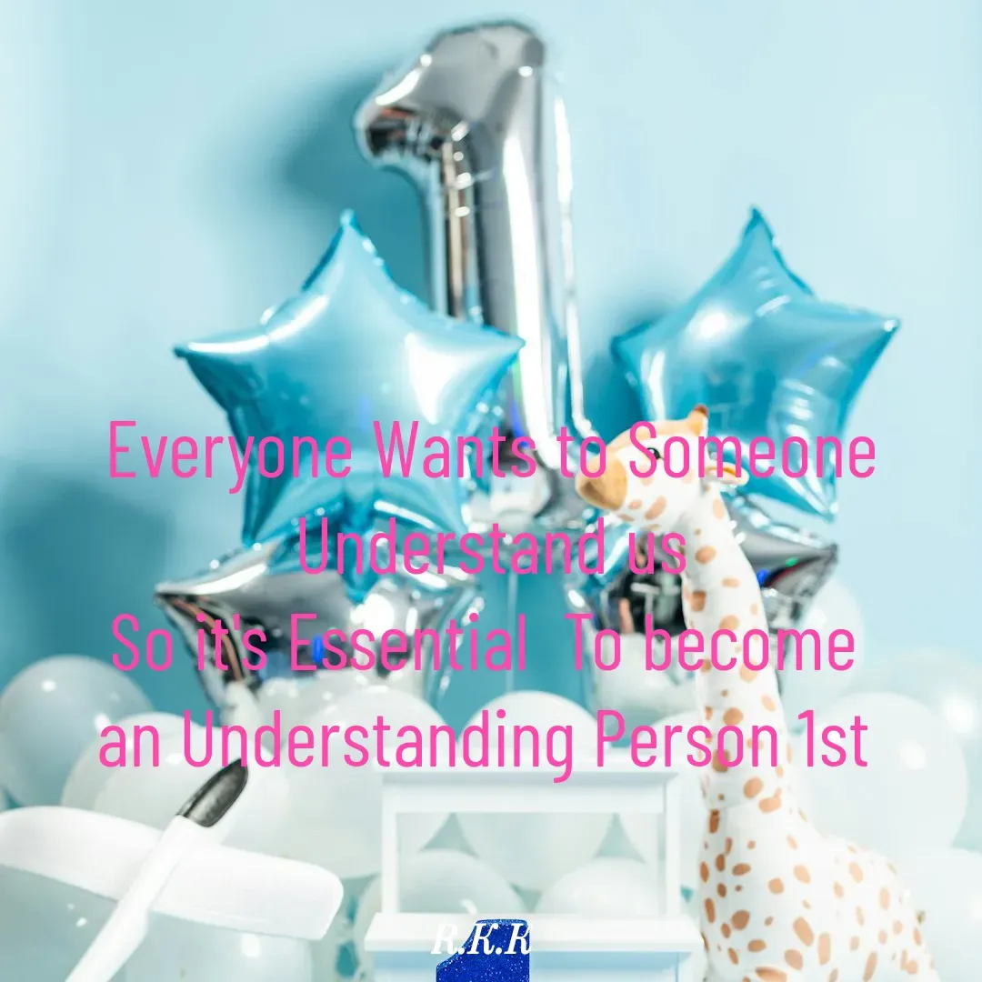 Quote by Roop Ghuman - Everyone Wants to Someone
Understand us
So it's Essential  To become 
an Understanding Person 1st  - Made using Quotes Creator App, Post Maker App