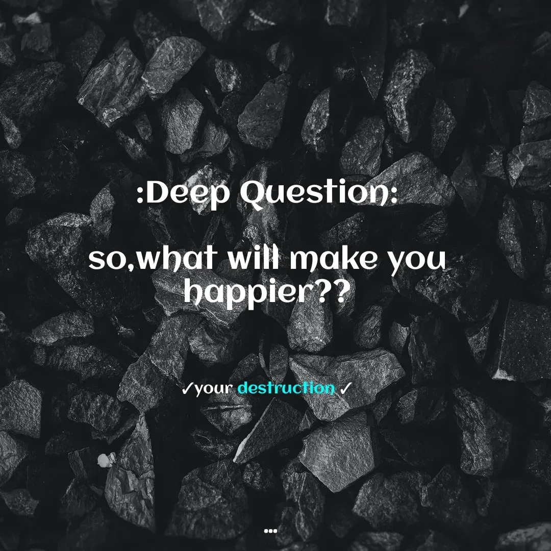 Quote by মনের কথা - :Deep Question:

so,what will make you happier??



✓your destruction ✓ - Made using Quotes Creator App, Post Maker App