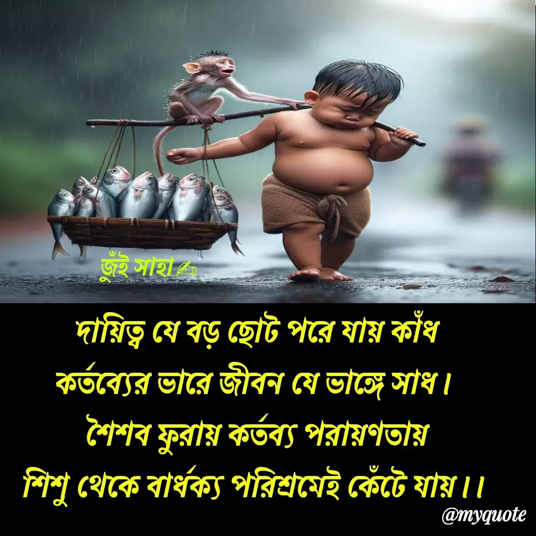 Quote by Jui Saha - জুঁই সাহা✍ - Made using Quotes Creator App, Post Maker App