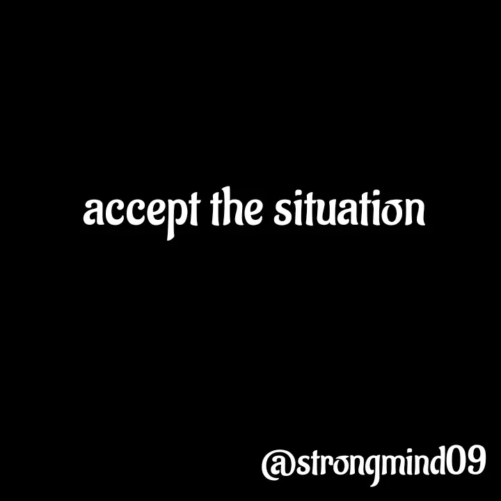 Quote by Saurav Raj - accept the situation  - Made using Quotes Creator App, Post Maker App