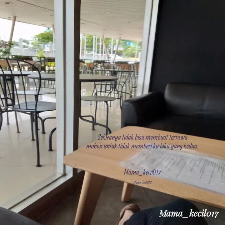 Quote by Mama_kecil017 - Sekiranya tidak bisa membuat tertawa
mohon untuk tidak memberi ku luka yang kedua.


Mama_kecil017

Mama_kecil017 - Made using Quotes Creator App, Post Maker App