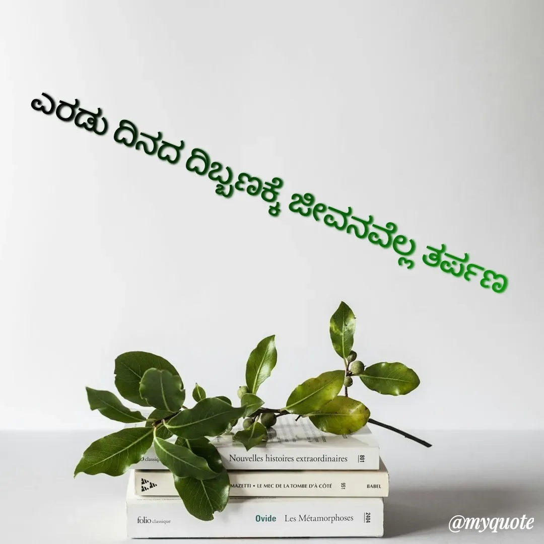 Quote by ಅನಾಮಿಕ - ಎರಡು ದಿನದ ದಿಬ್ಬಣಕ್ಕೆ ಜೀವನವೆಲ್ಲ ತರ್ಪಣ - Made using Quotes Creator App, Post Maker App