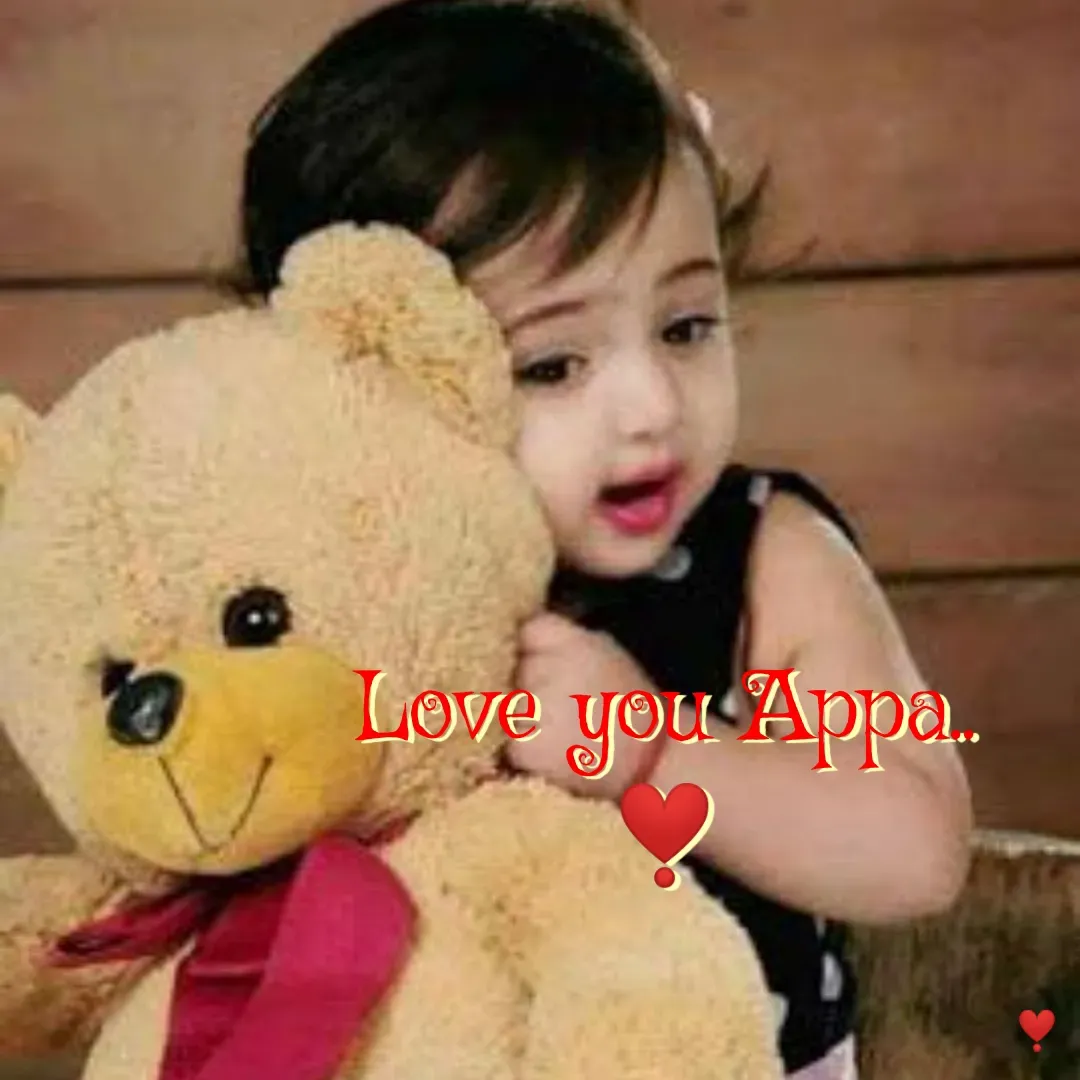 Quote by Joerlin Jesulan - Love you Appa.
 - Made using Quotes Creator App, Post Maker App