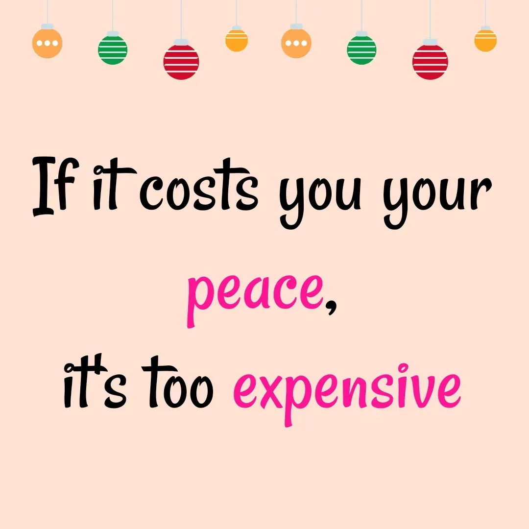 Quote by Vikram Singh - If it costs you your peace,
it's too expensive - Made using Quotes Creator App, Post Maker App