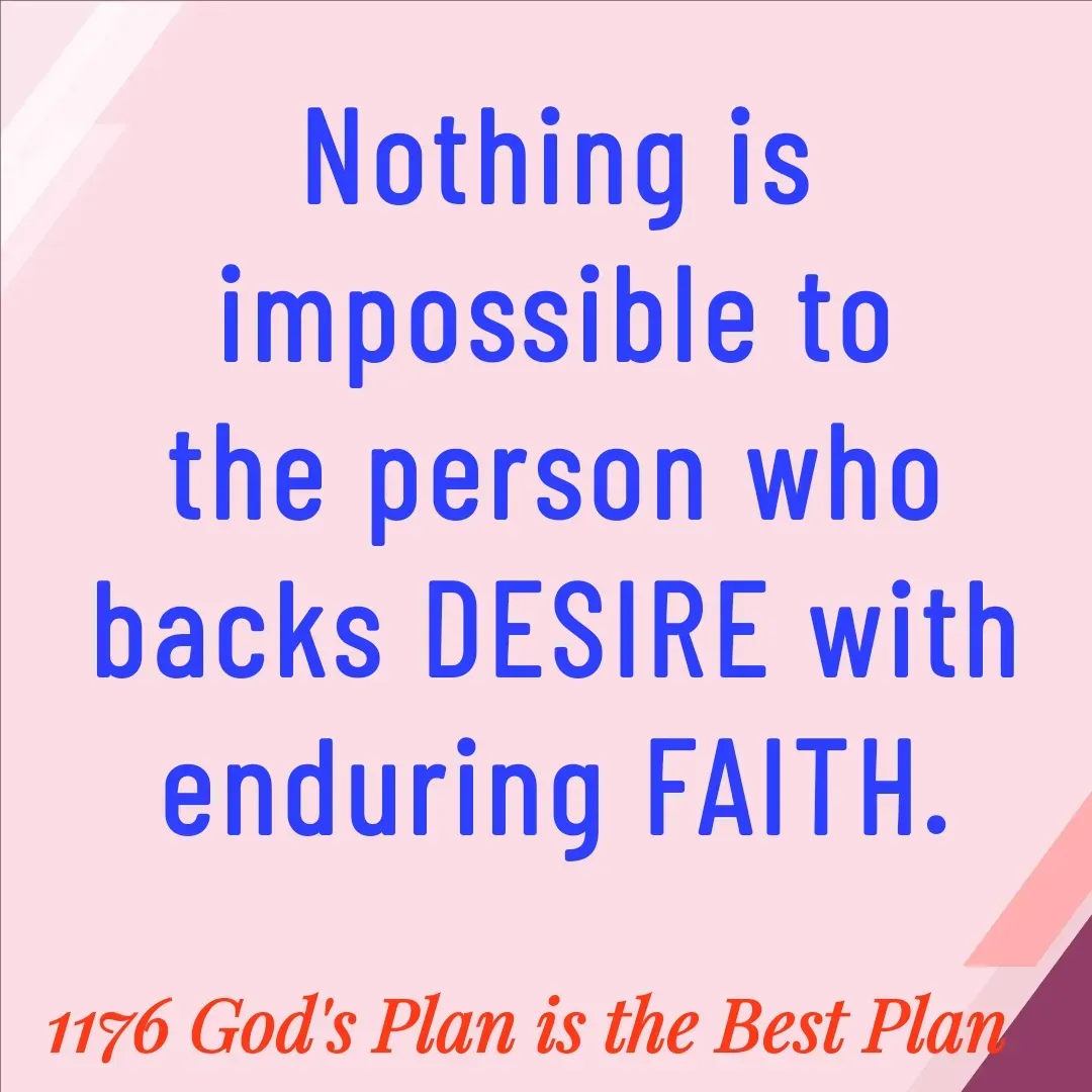 Quote by Yaggnya - Nothing is impossible to the person who backs DESIRE with enduring FAITH.
  - Made using Quotes Creator App, Post Maker App