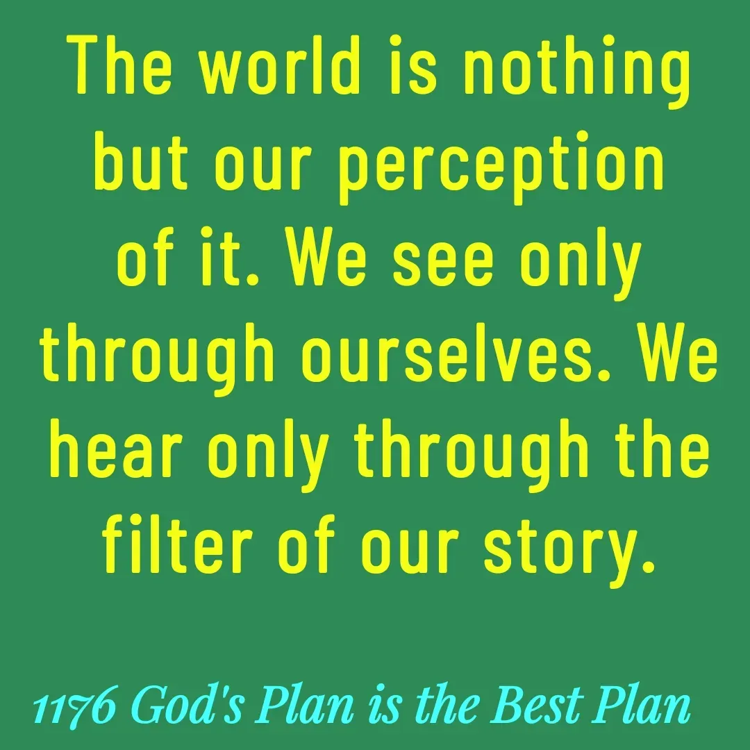 Quote by Yaggnya - The world is nothing but our perception of it. We see only through ourselves. We hear only through the filter of our story. - Made using Quotes Creator App, Post Maker App