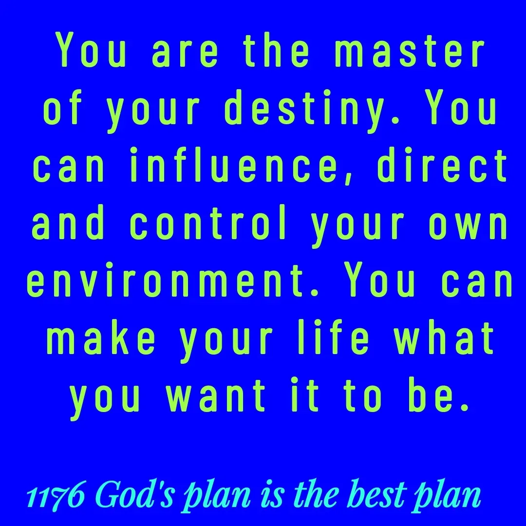 Quote by Yaggnya - You are the master of your destiny. You can influence, direct and control your own environment. You can make your life what you want it to be. - Made using Quotes Creator App, Post Maker App