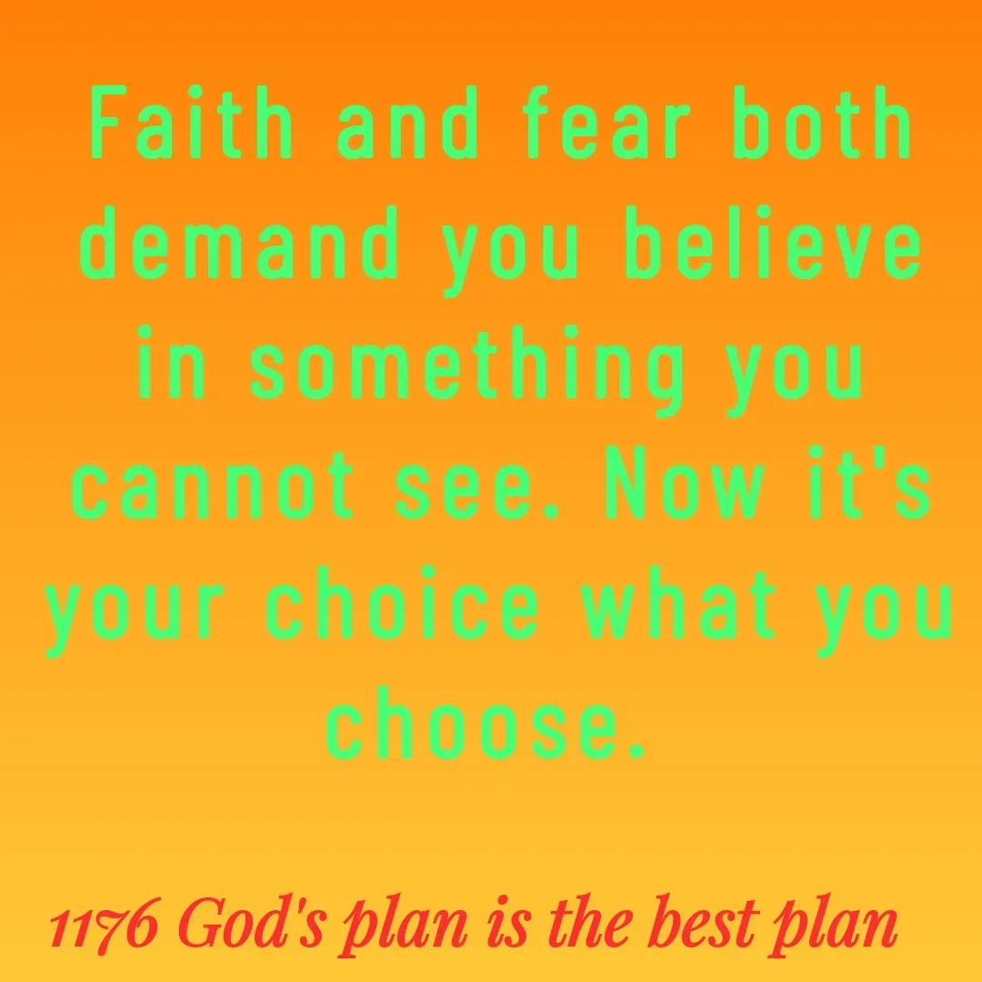 Quote by Yaggnya - Faith and fear both demand you believe in something you cannot see. Now it's your choice what you choose.  - Made using Quotes Creator App, Post Maker App