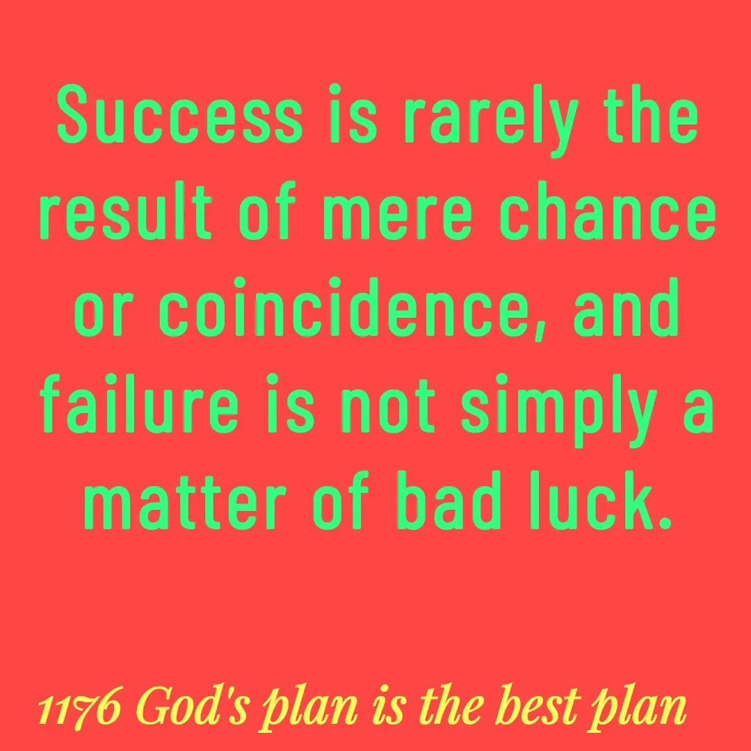 Quote by Yaggnya - Success is rarely the result of mere chance or coincidence, and failure is not simply a matter of bad luck. - Made using Quotes Creator App, Post Maker App