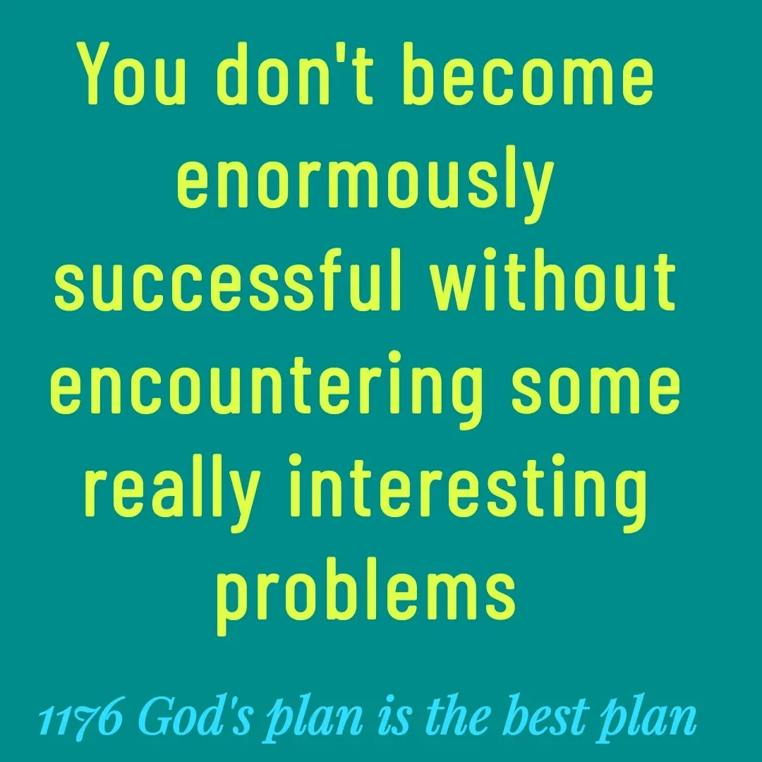 Quote by Yaggnya - You don't become enormously successful without encountering some really interesting problems - Made using Quotes Creator App, Post Maker App