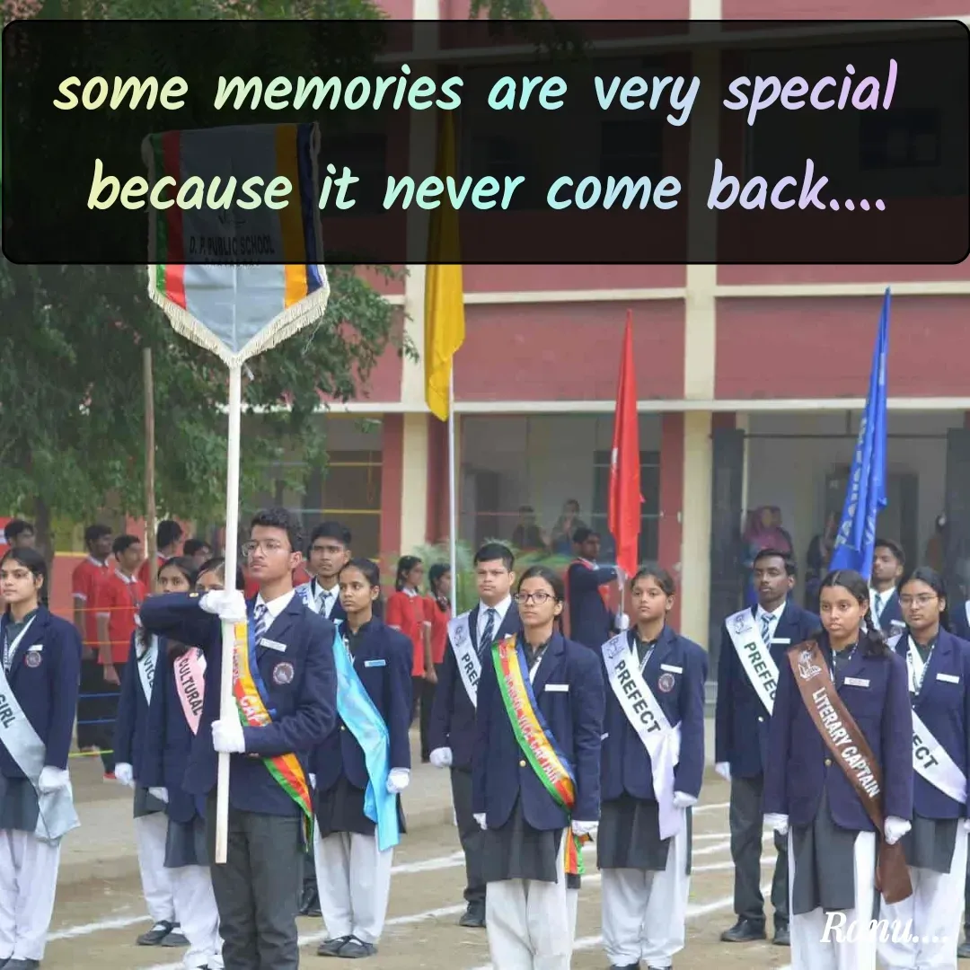 Quote by Anu - some memories are very special 
because it never come back.... - Made using Quotes Creator App, Post Maker App