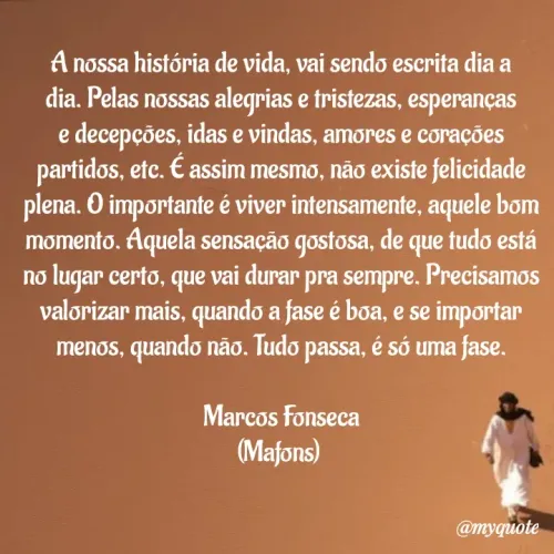 Quote by Marcos Aurelio da Fonseca -  - Made using Quotes Creator App, Post Maker App