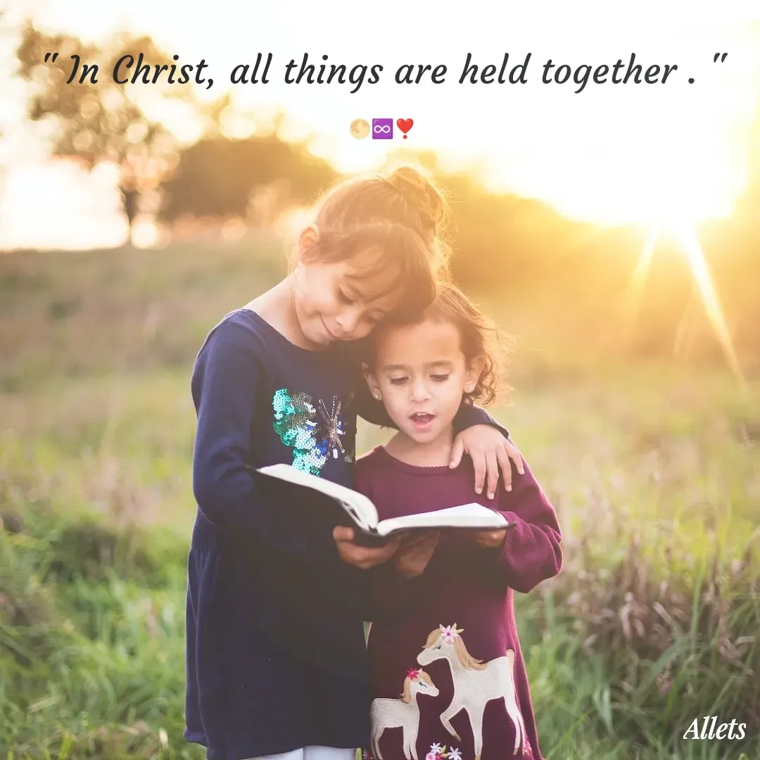 Quote by Sneha Bhabor - " In Christ, all things are held together . "

🌕♾️❣️ - Made using Quotes Creator App, Post Maker App