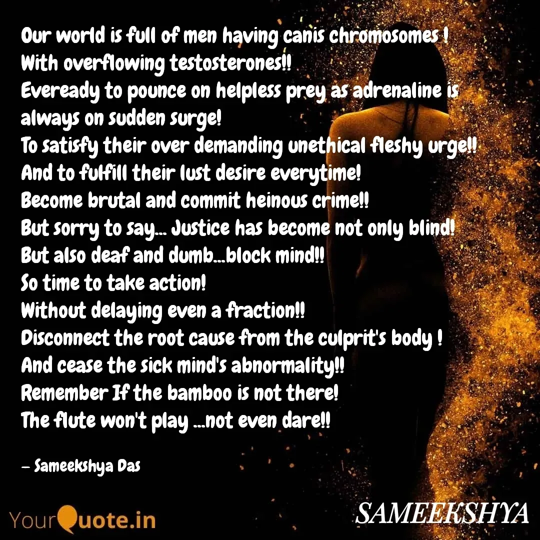 Quote by Sameekshya Das - Double tap to change text. - Made using Quotes Creator App, Post Maker App