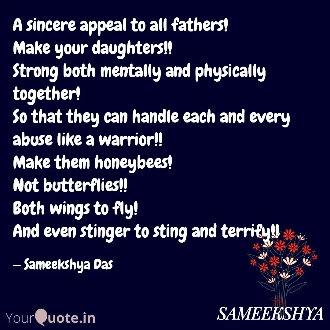 Quote by Sameekshya Das - Double tap to change text. - Made using Quotes Creator App, Post Maker App