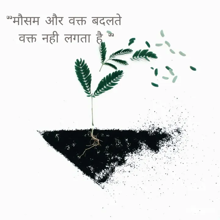 Quote by Rahish indian - "मौसम और वक्त बदलते 
वक्त नही लगता है " - Made using Quotes Creator App, Post Maker App