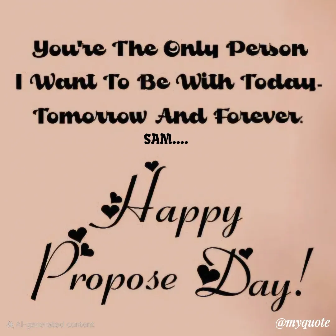 Quote by Ashu - 

SAM.... - Made using Quotes Creator App, Post Maker App
