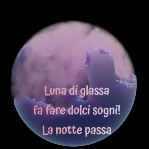 Quote by Simona Rosa - Luna di glassa
fa fare dolci sogni!
La notte passa - Made using Quotes Creator App, Post Maker App