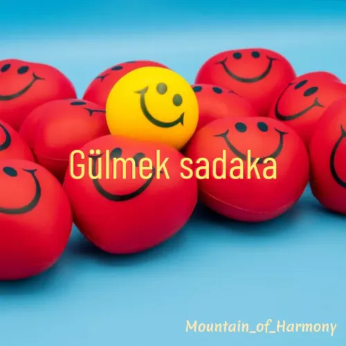 Quote by Mino Rahimova - Gülmek sadaka - Made using Quotes Creator App, Post Maker App