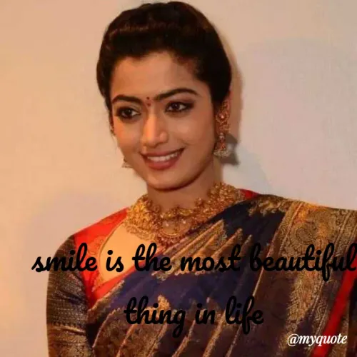 Quotes by Vijaya Ch - sunile is the most beautiful
thing in life
@myquote
