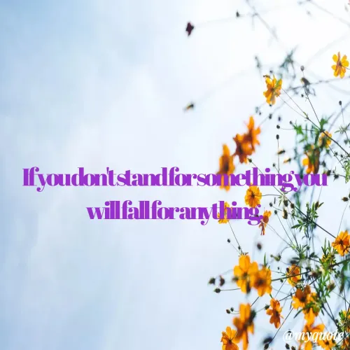 Quote by Tabassum Sheikh - Ifyoudontstandforsomething ors
willfallforanything à
omyquote
 - Made using Quotes Creator App, Post Maker App