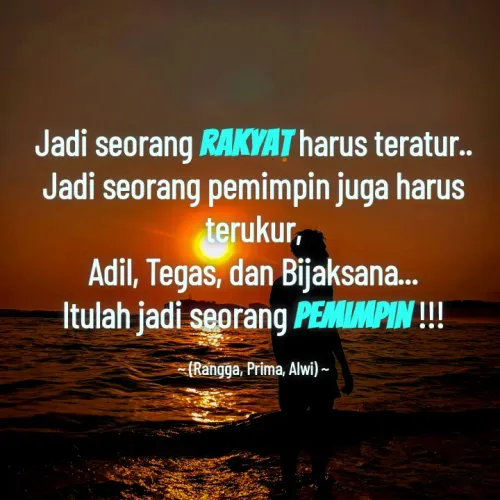 Quote by Prima, Rangga, Alwi -  - Made using Quotes Creator App, Post Maker App