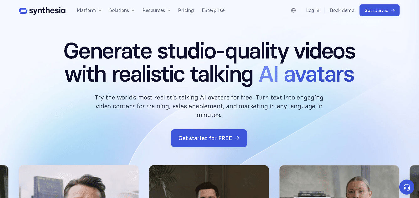 Synthesia AI Avatar Generator