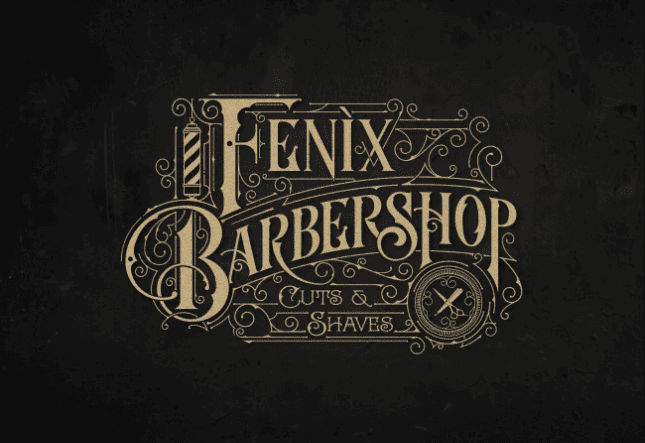 Vintage Barbershop Logo