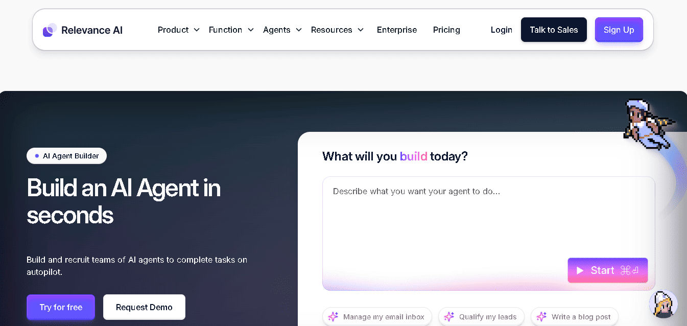 Relevance AI Autonomous Tool