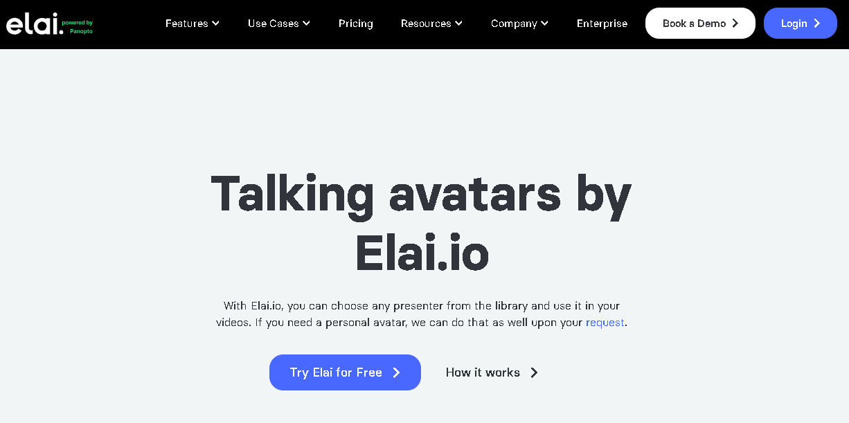 Elai. Talking Avatars 