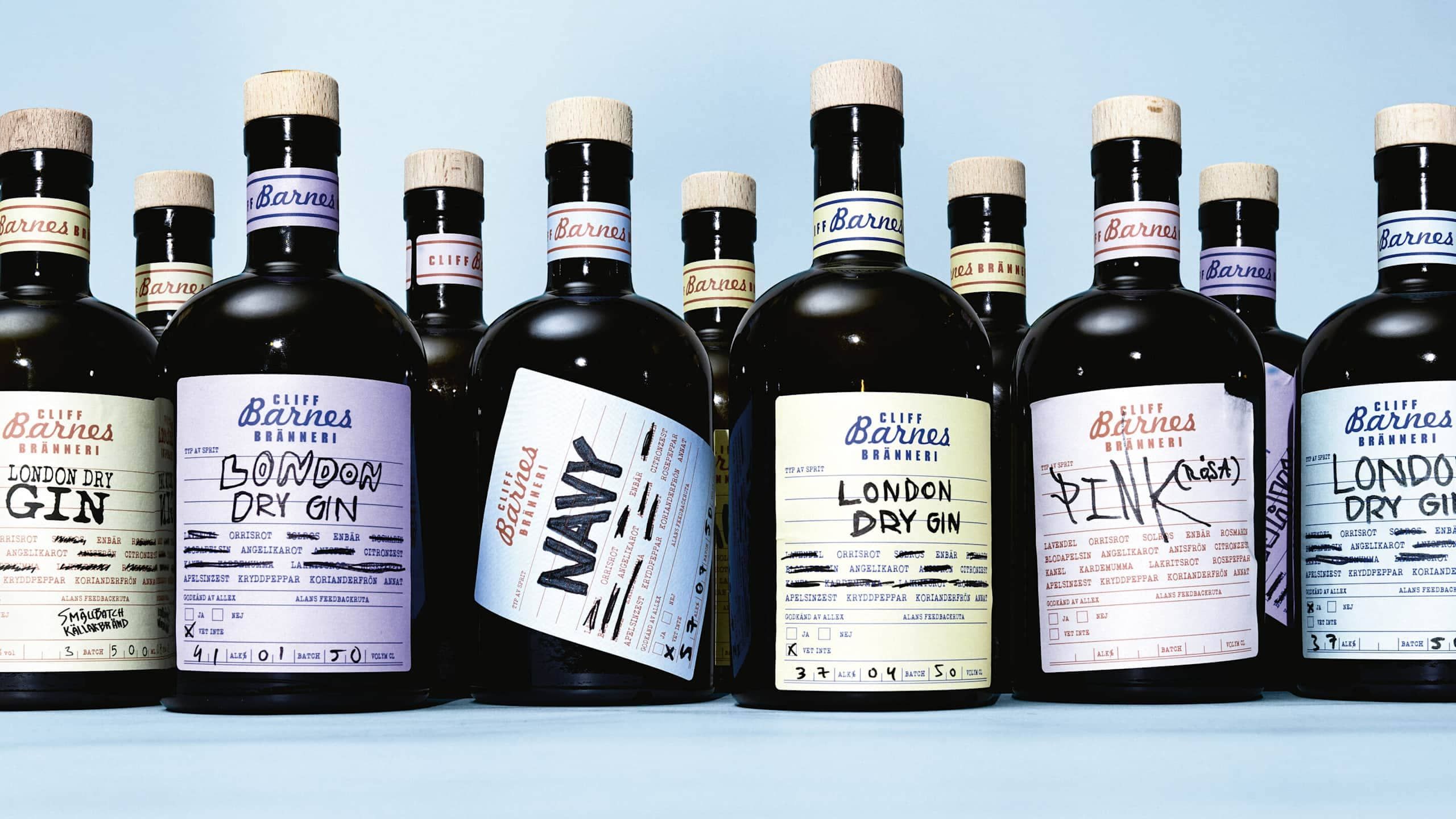 Artisanal packaging with hand-drawn illustrations and textured graphics