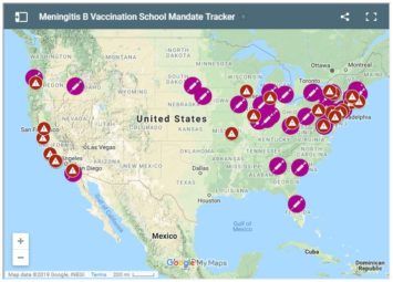 MenB Tracker: Which Colleges and Universities are requiring the MenB vaccine?