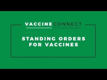 Standing Orders for Vaccines