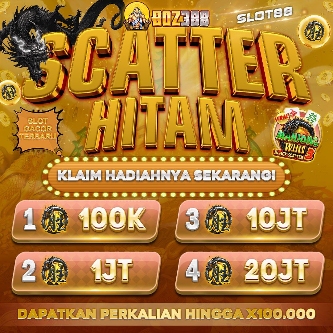 BOZ388 > Situs Slot Gacor Slot88 RTP Slot Online Terbaru Gampang Menang Hari Ini