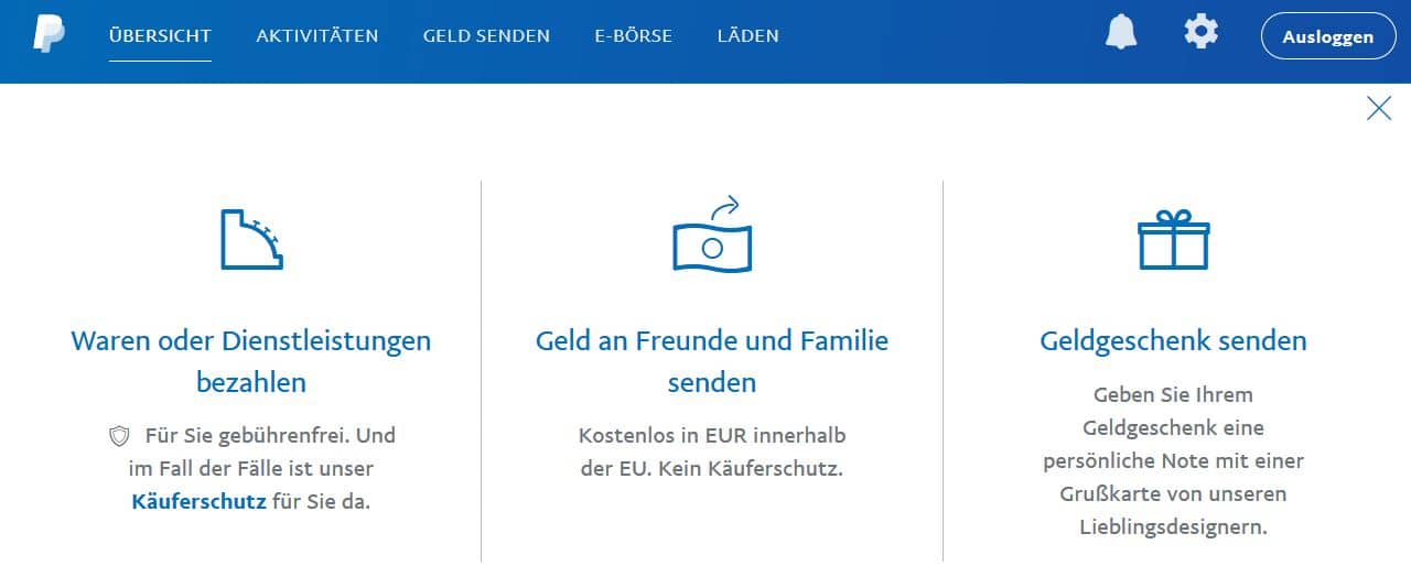 Paypal Familie Freunde Paypal Familie Freunde