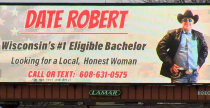 From Dating Apps to Billboards: A Wisconsin Man's Quest for Love