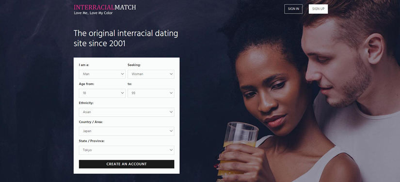 Featured interracial dating sites