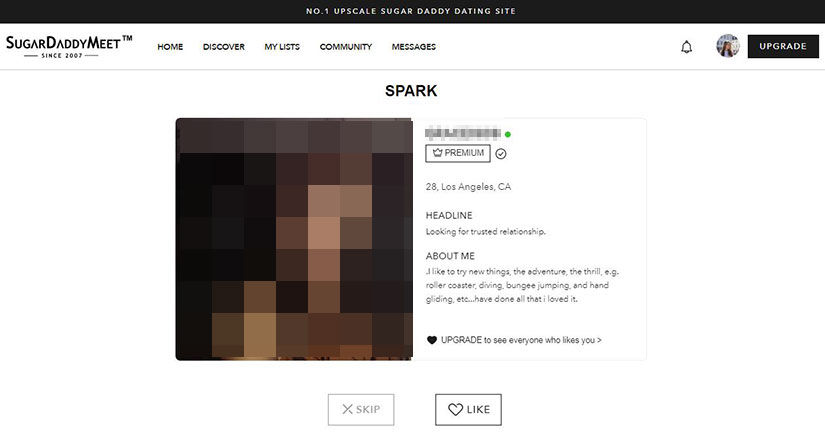 sugardaddymeet Spark