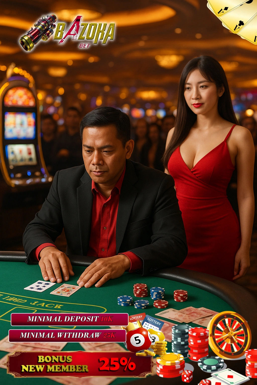 BAZOKABET Situs Slot Zeus RTP Gacor & Judi Online Resmi Terpercaya Asia