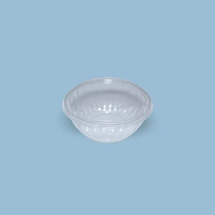 Contenedor doble uso cristal resq® 32 oz con tapa cristal (100 unidades)