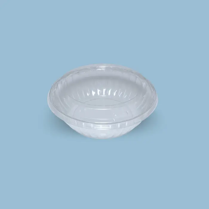 Contenedor doble uso resq® 48 oz con tapa cristal (100 unidades)