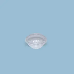 Contenedor doble uso cristal resq® 12 oz con tapa cristal (200 unidades)