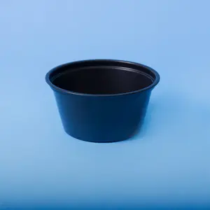 Copa Soufflé 2oz Negro sin tapa (2.500 unidades)