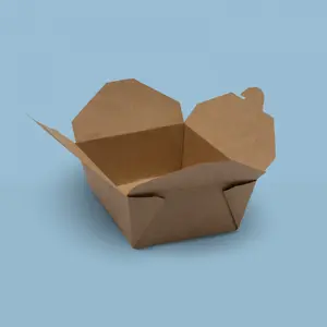 Caja para Alimentos Darnel 45oz Moca (400 unidades)