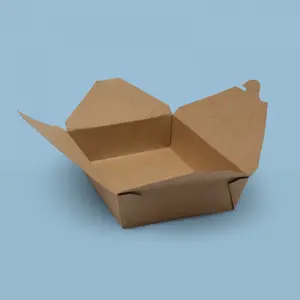 Caja para Alimentos Darnel 49oz Moca (300 unidades)