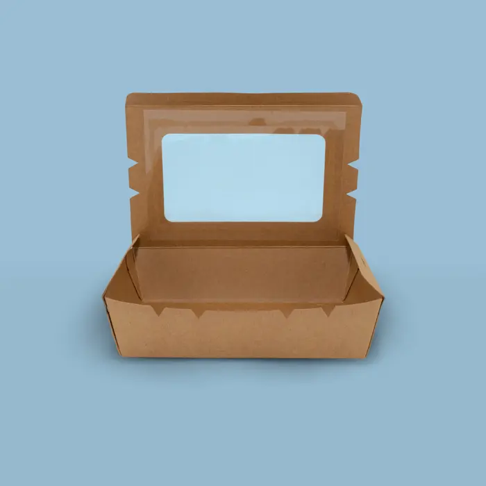 Caja con ventana #3 Darnel 32oz Moca (300 unidades)