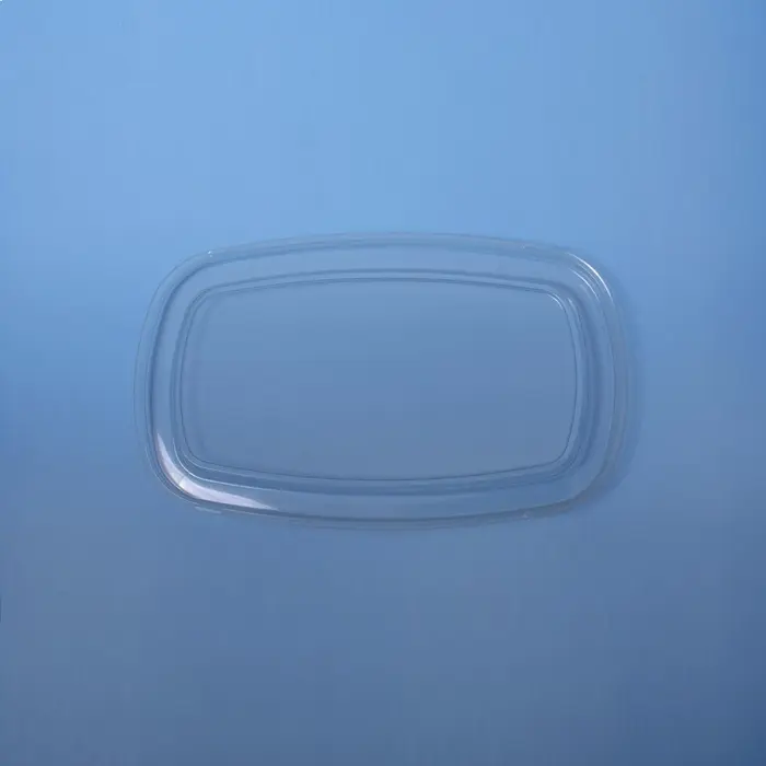 Tapa cristal para contenedor ovalado 3 divisiones (300 unidades)